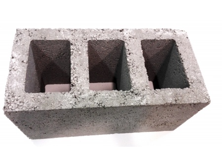 Trīs kanālu ventilācijas bloks (33cm)