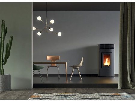 Pellet stove "RED Loto Hydro" 16kw - 23kW